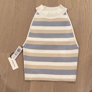 Brandy Melville Striped Sleeveless Top